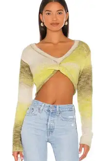 NWT For Love & Lemons Celeste‎ Crop Sweater Sz Medium $113