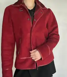 Vintage Cherry Red Jacket 