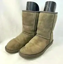 Ugg Boots‎ Australia Classic Mid Calf Womens Size 7 Fall Cold Weather Suede