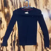 Tommy Hilfiger Blue Sweater with Red Accent