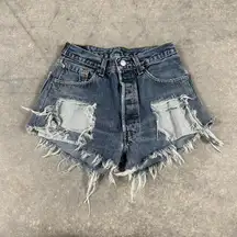 Levi's Vintage Distressed Daisy Duke Short