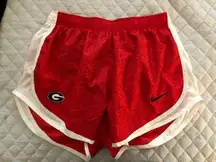 uga red  shorts