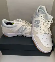 New Balance White Beige Bb480LHP - Woman (8), Men (6)