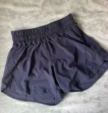 Speed Up Shorts 4” Navy Blue