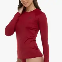 Body Glove Cranberry Sleek Rash Guard Long Sleeve, Size Large. NWT