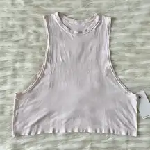 Spiritual Gangster Light Pink Supernova Tank Top Sz S