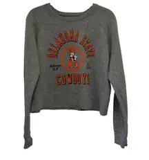 Pressbox by Royce Apparel Oklahoma State Cowboys Gray & Orange Sweatshirt