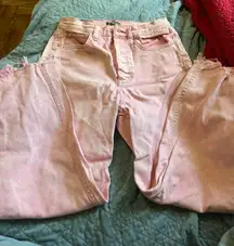 Pink Denim Jeans