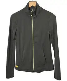 Betsey Johnson Performance Full Zip Jacket Black Athletic‎ Activewear Women's SM