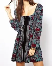 Free People  Velvet Oh So Easy Babydoll Dress