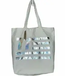 American Eagle ✨HP✨ Outfitter AEO Metallic Holographic Canvas Tote Bag✨