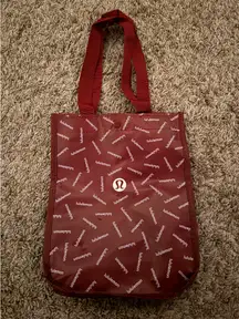 Lululemon Reusable Christmas Bag Edition Red