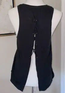 Cute and Simple Black Victorias Secret Sport Flowy Tank Top