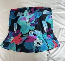 Maxine of Hollywood Swimsuit Bathing Suit Tankini Top Built In Bra Womens