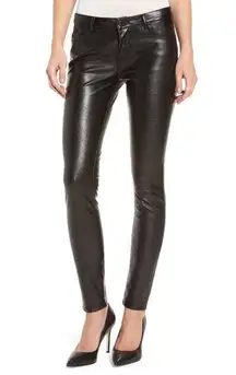 BLANK NYC BLANC NYC Skinny Classique Black Faux Leather Jean