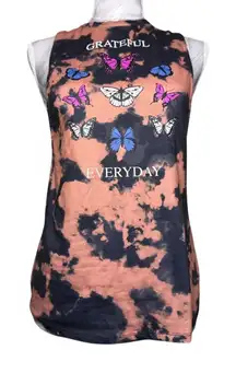Butterfly tank top womens small