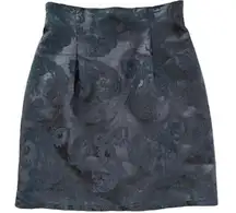 Contempo Casuals black min skirt