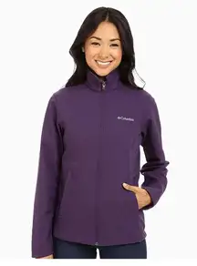 Columbia Kruger ridge soft shell jacket purple (quill) NWT