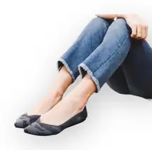 VHTF: Rothy’s ➤ The Point Ballet Ballerina Flat ➤ Grey Camo ➤ 7M Retired Recycle