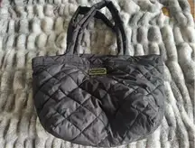 Marc‎ Jacobs New York Black Quilted Nylon Mini Tote Bag Purse Handbag