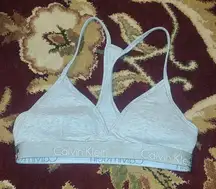 Calvin Klein Gray Bralette SIZE S