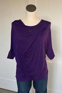 Flats & Heels Asymmetrical Top