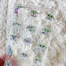 Baby Yoda for IPhone 12 Pro Max Case ~ Clear