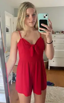 Target Red Romper