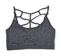 Zenana Outfitters On The Go Adjustable Bralette L/XL Charcoal