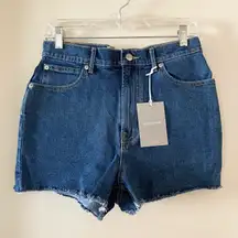 NWT  The Way High High Rise Denim Shorts Indigo