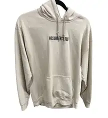 Goodie Two Sleeves Hoodie Graphic Misunderstood Beige Essentials Size Unisex M