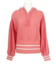 Venus  Coral Long Sleeve Hoodie Size XL