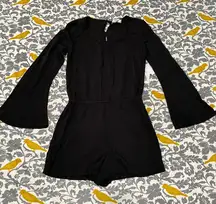 JustFab Black Romper Shorts NWT Size XS