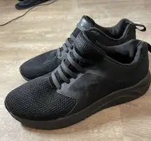 Women's BCG All Black Tennis Shoes Size 8.5