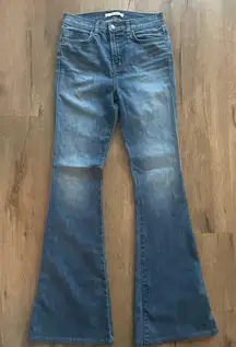 J Brand Blue Flare Jeans