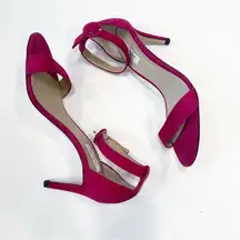 LK Bennett Magenta Pink Suede sandals Size 40