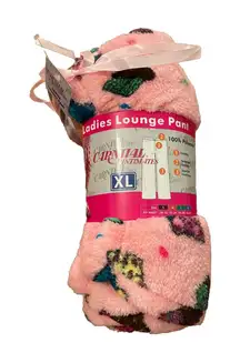 Carnival Pink Cupcake Lounge Pants Pajama Bottoms Womens Size Extra Large NEW