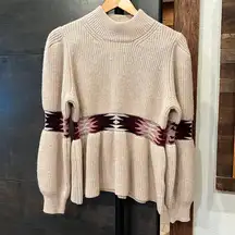 NWT  SOLD OUT Octave Peplum Sweater