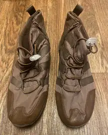 Womens Tony Little Cheeks Fit Body Brown Ankle Sneaker Boots Size 11 New NWOT