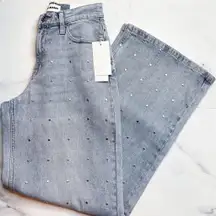 NWT DKNY High Rise Wide Leg Jeans