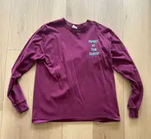 Panic! At The Disco Maroon Long Sleeve Shirt