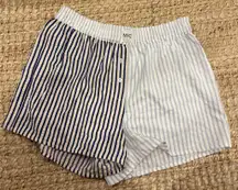 striped shorts