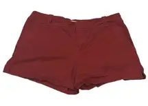 New York & Co Burnt Orange Chino Women’s Shorts Size 6