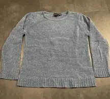 VTG 90's Erika Sweater Size S‎ Blue Knit. D-201