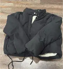 Mila&Tiff zip up puff jacket 