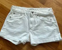 Outfitters Denim White Shorts