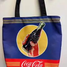 Coca Cola Retro Blue and‎ Red Tote