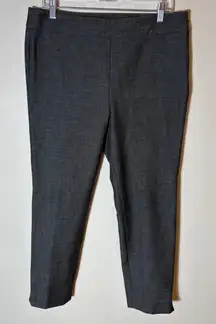 Talbots Chatham Ankle Pant Gray Stretch Size 12P