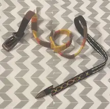 Free People Multicolor Woven Belt