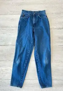 Vintage Chic Denim Jeans High Waist Loose Fit 90’s Sz 25 Mom Jeans